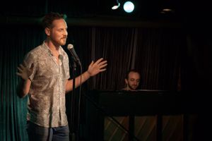 Producer/Director Alex Beck opens the evening with A Spoonful of Sugar from Mary Popp Photo