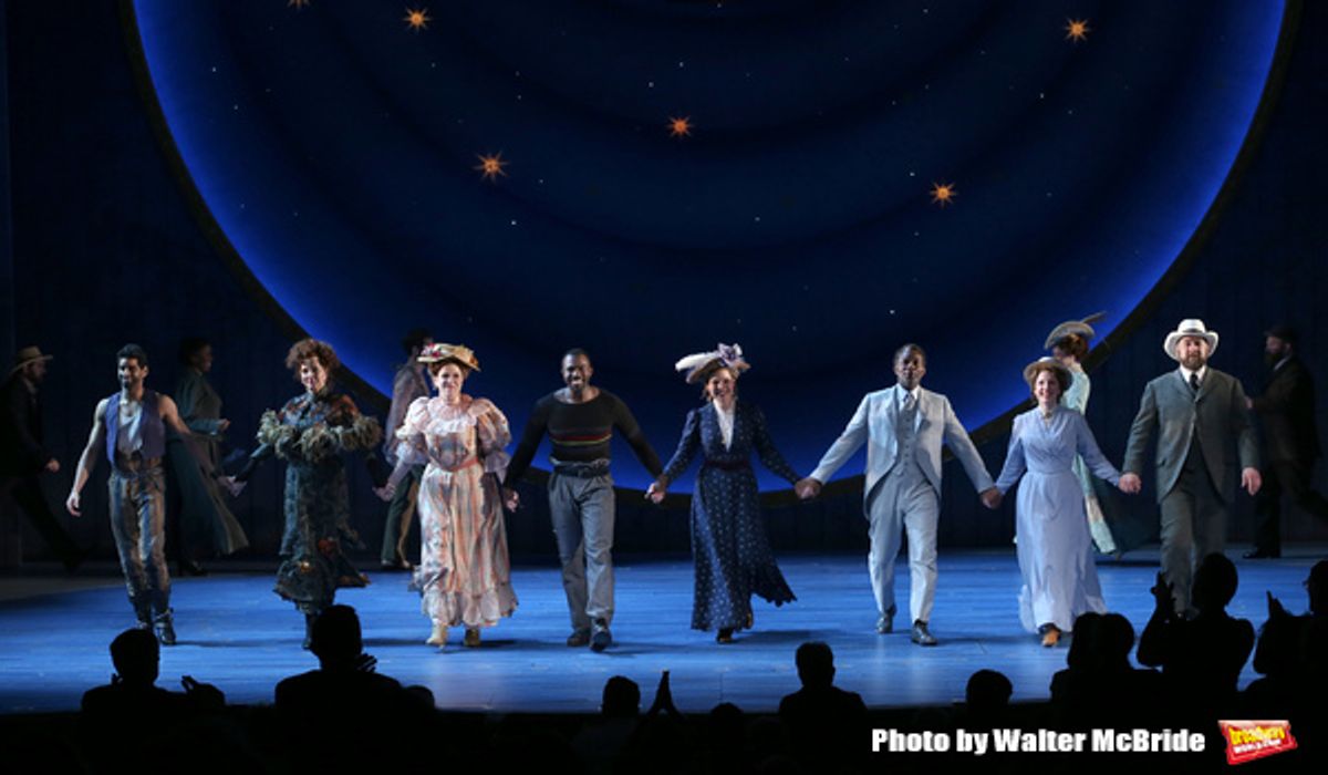 Amir Ramasar, Margaret Colin, Lindsay Mendez, Joshua Henry, Renee Fleming, John Douglas Thompson, Jessie Mueller and Alexander Gemignani  at 
