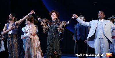 Lindsay Mendez, Amir Ramasar, Margaret Colin and John Douglas Thompson  Photo