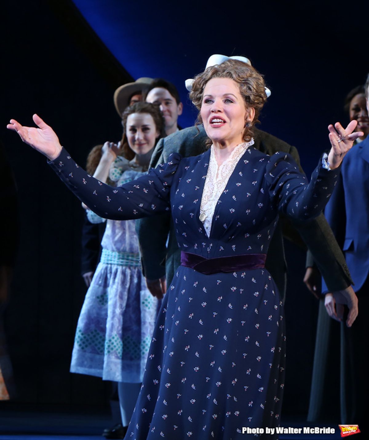 Renee Fleming at The Cast of CAROUSEL Takes Their Opening Night Bows