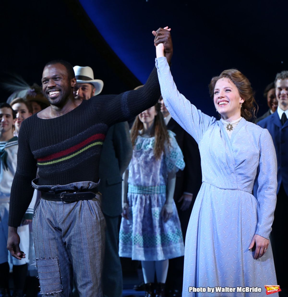 Joshua Henry and Jessie Mueller  at 