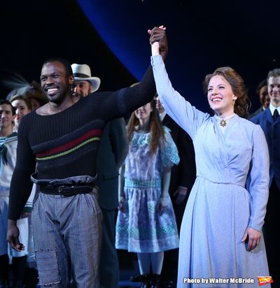 Joshua Henry and Jessie Mueller  Photo