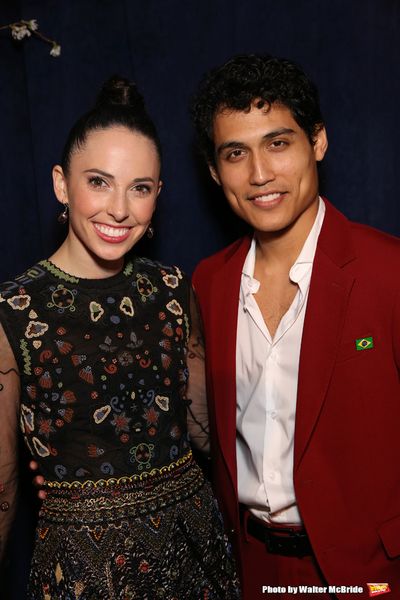 Brittany Pollack and andrei Chagas  Photo