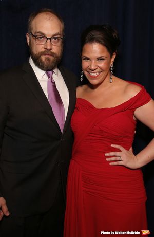 Alexander Gemignani and Lindsay Mendez @ BroadwayWorld Alexander Gemignani and Lindsay Mendez Photo