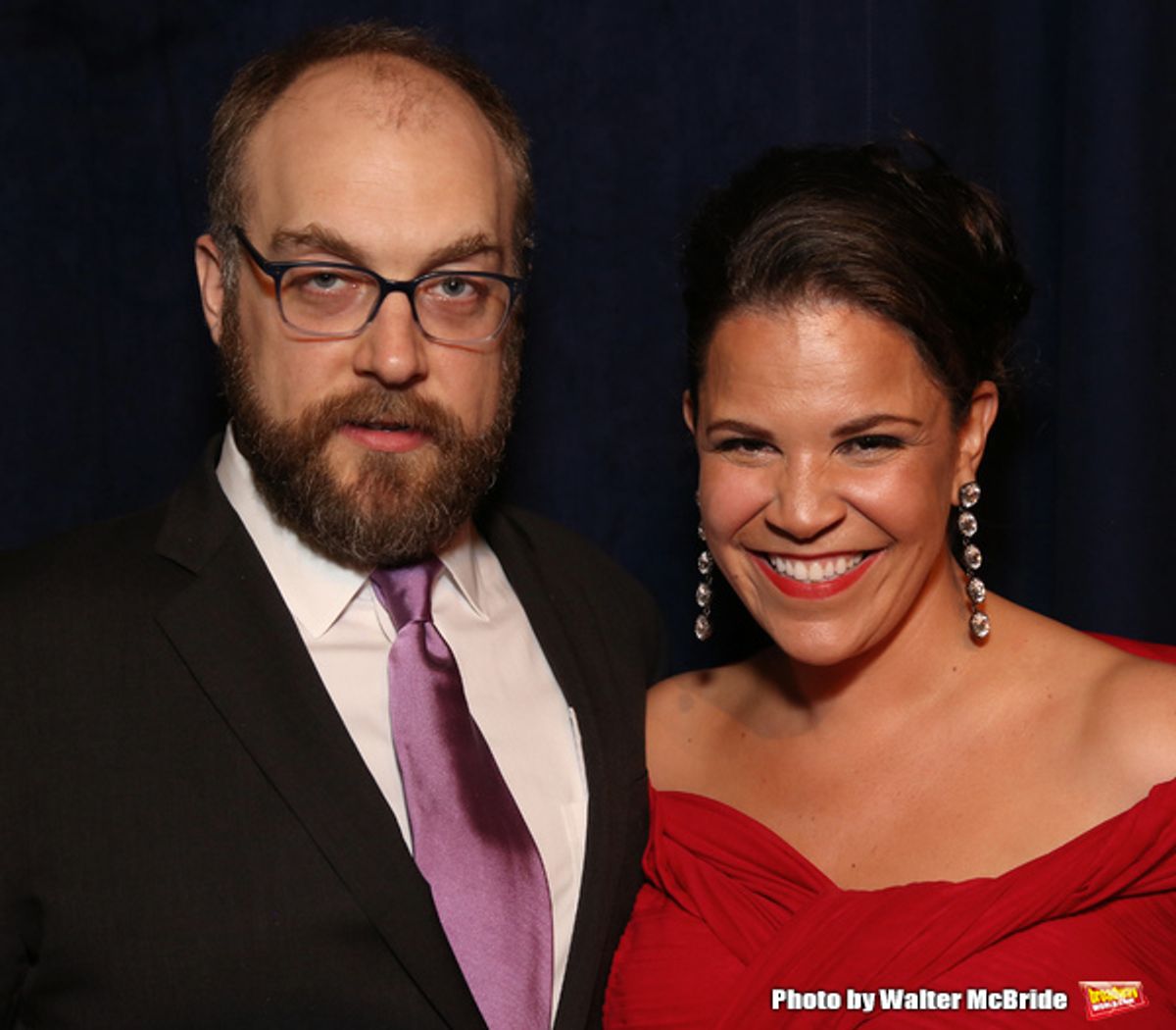 Alexander Gemignani and Lindsay Mendez  at 