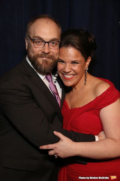 Alexander Gemignani and Lindsay Mendez  Photo