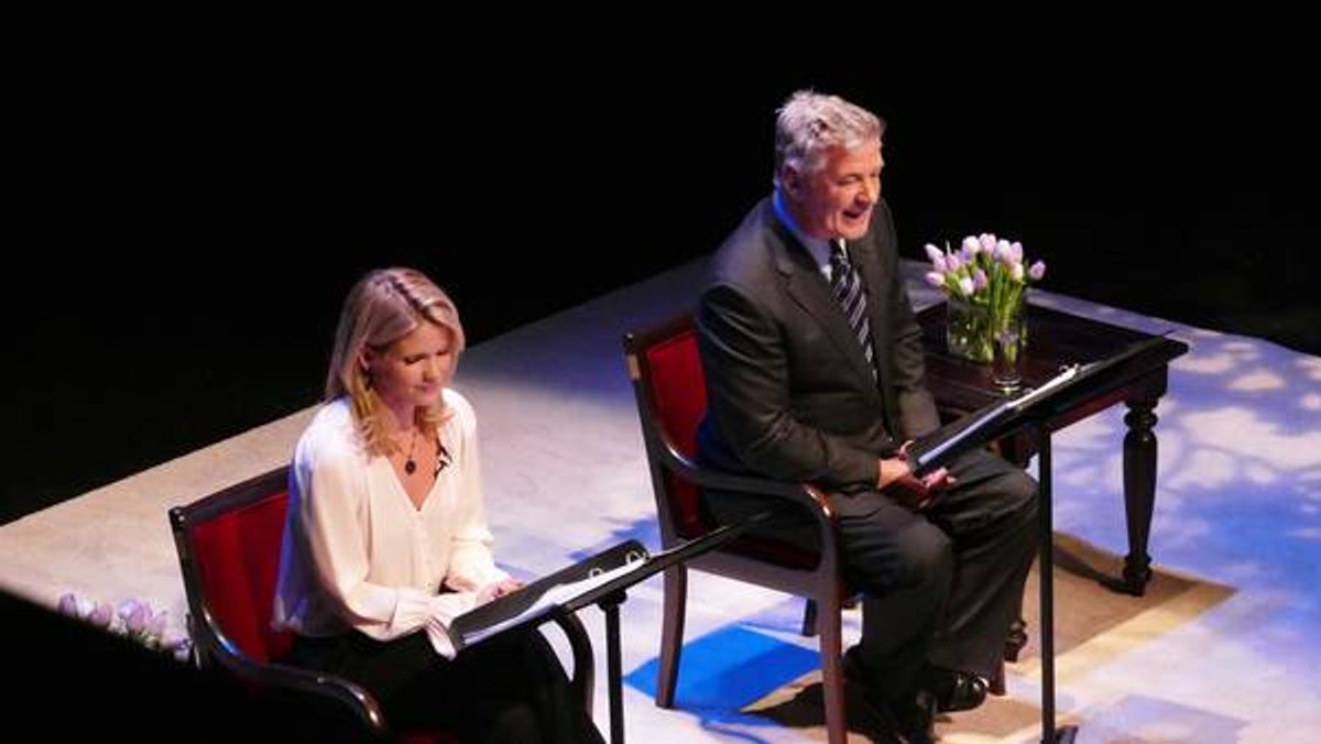 Kelli Oâ€™Hara and Alec Baldwin at 