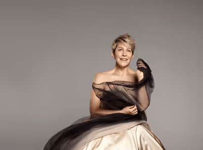 Joyce DiDonato in the title role of Massenet's Cendrillon. Photo by Paola Kudacki.

F Photo