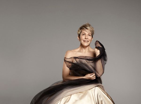 Joyce DiDonato in the title role of Massenet's Cendrillon. Photo by Paola Kudacki.

F Photo