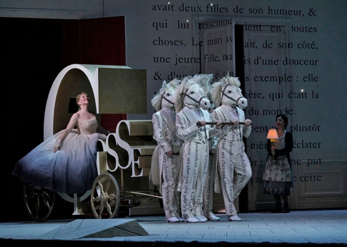 Joyce DiDonato in the title role of Massenet's Cendrillon. Photo: Ken Howard / Met Opera

 at 