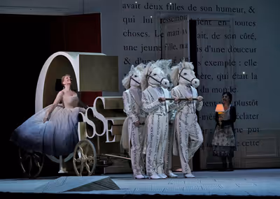 Joyce DiDonato in the title role of Massenet's Cendrillon. Photo: Ken Howard / Met Op Photo
