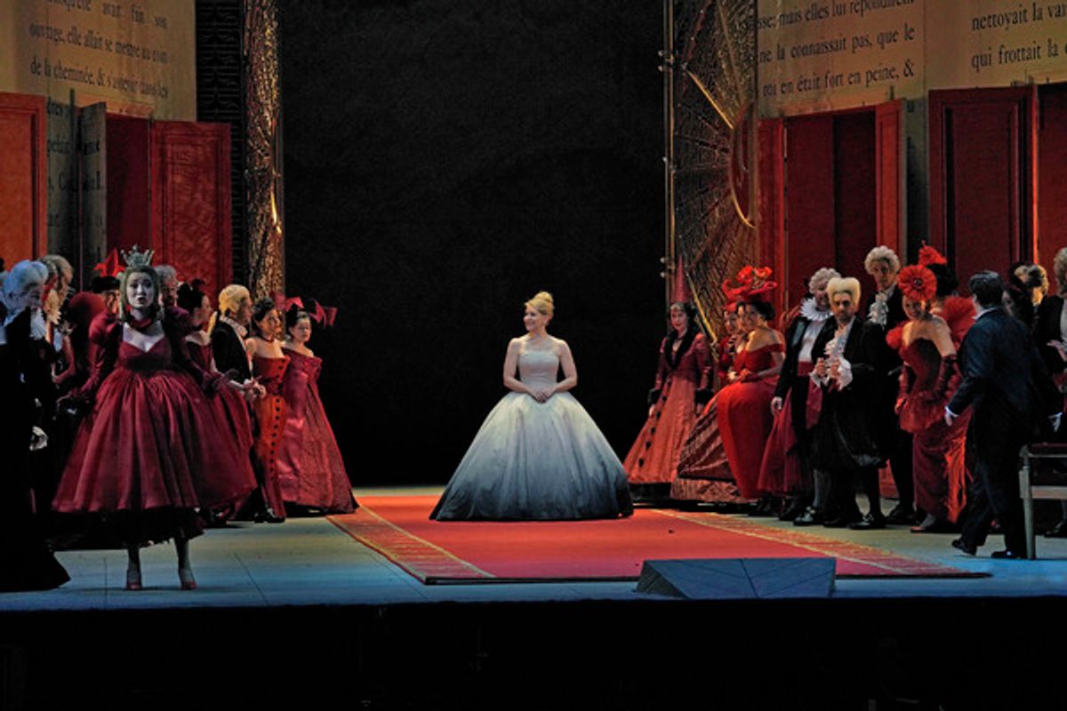 Joyce DiDonato in the title role of Massenet's Cendrillon. Photo: Ken Howard / Met Opera

 at 