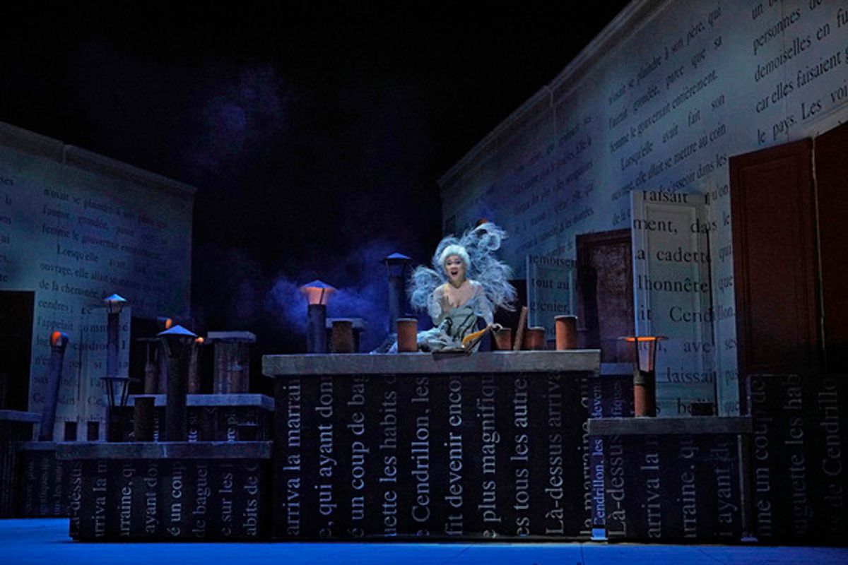Kathleen Kim as the Fairy Godmother in Massenet's Cendrillon. Photo: Ken Howard / Met Opera

 at 