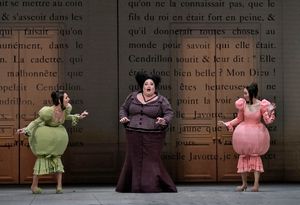 Maya Lahyani as DorothÃ©e, Stephanie Blythe as Madame de la HaltiÃ¨re, and Ying F Photo