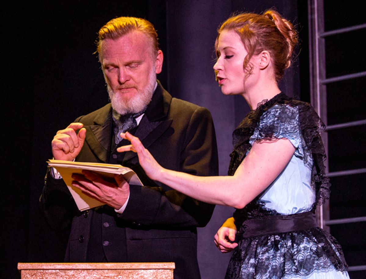 Brian Griffin and Tess Talbot at 