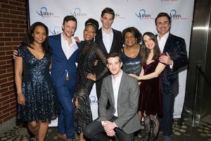 Lauren Hooper, Jonathan Hoover, N'Kenge, Sam Given, A.J. Shivley (front), Tina Fabrique, Remy Zakin, Josh Walden @ BroadwayWorld Lauren Hooper, Jonathan Hoover, N'Kenge, Sam Given, A.J. Shivley (front), Tina Fabriq Photo