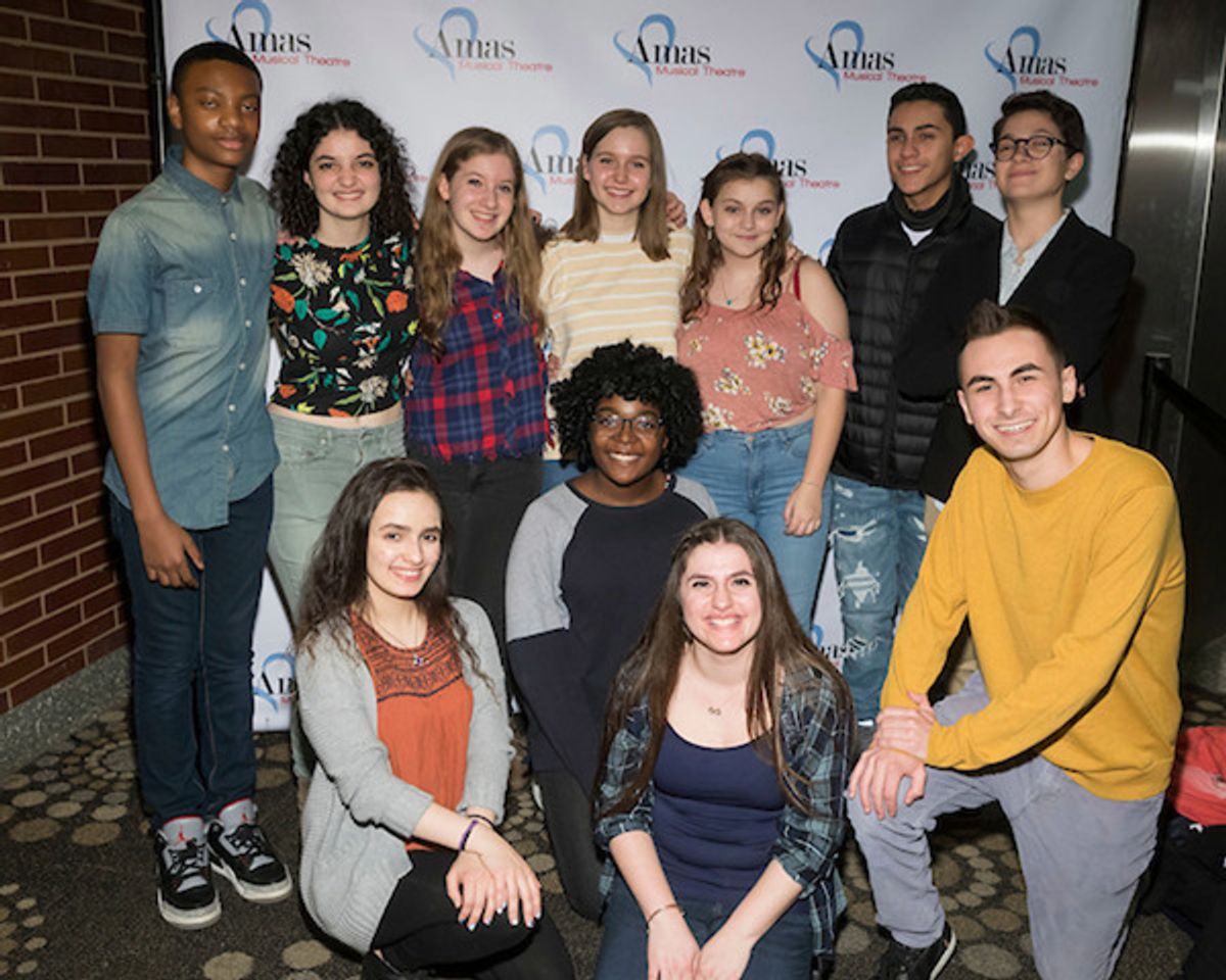 Students from the Rosetta LeNoire Musical Theatre Academy at 