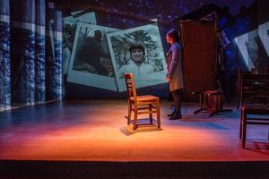 Projections by Obie-winning designer Jared Mezzocchi  Photo