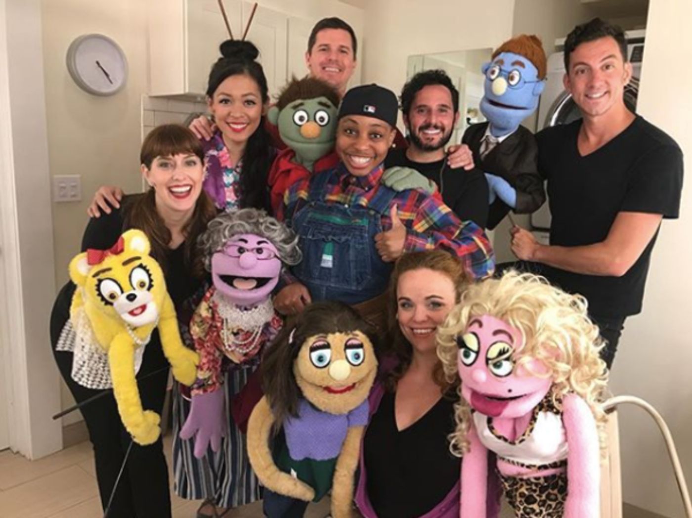 Photo Flash: The CABARET Boys Celebrate 100 Performances, and More Saturday Intermission Pics!  Image