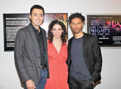 Graham Stevens, Gabriella Perez and Chad Goodridge Photo