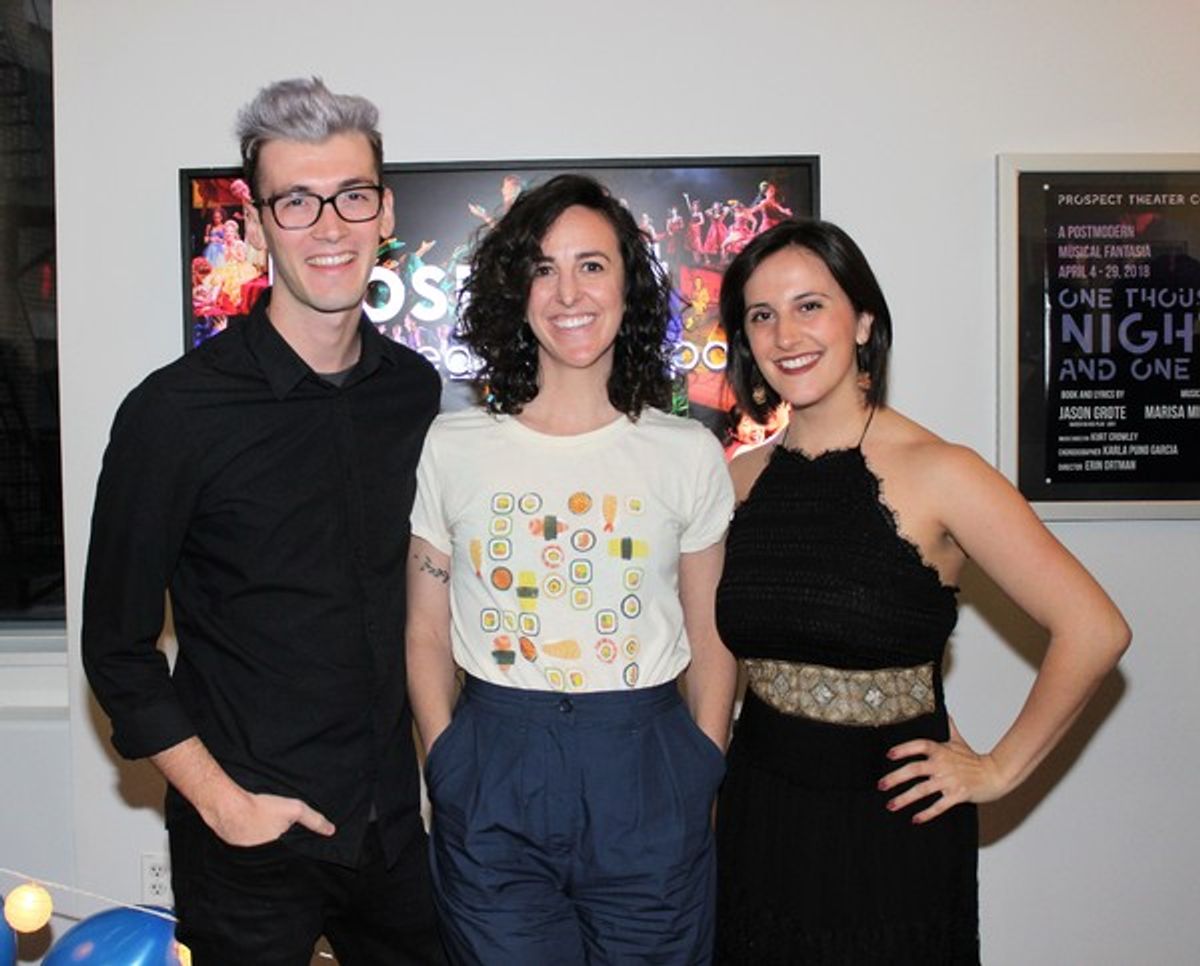 Jacob Yates, Mia Crivello and Taylor McMahon at 