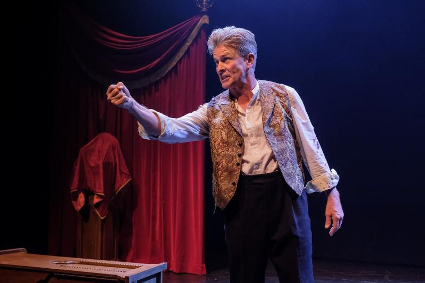 Review: H.G. Wells' Original Time Travel Story Is Retold In A One Man Show Of THE TIME MACHINE. Review: H.G. Wells' Original Time Travel Story Is Retold In A One Man Show Of THE TIME MACHINE. Image