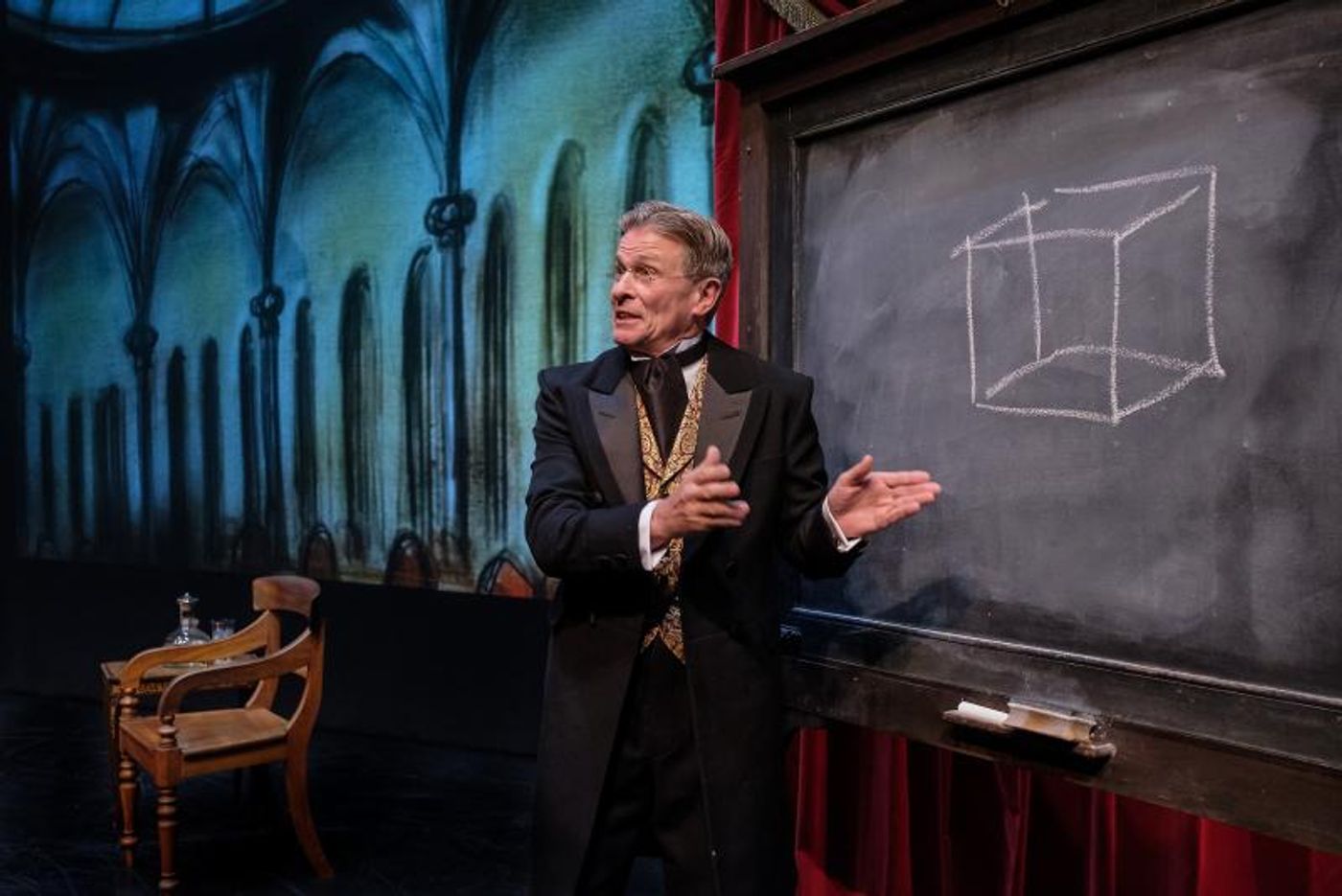 Review: H.G. Wells' Original Time Travel Story Is Retold In A One Man Show Of THE TIME MACHINE. Review: H.G. Wells' Original Time Travel Story Is Retold In A One Man Show Of THE TIME MACHINE. Image