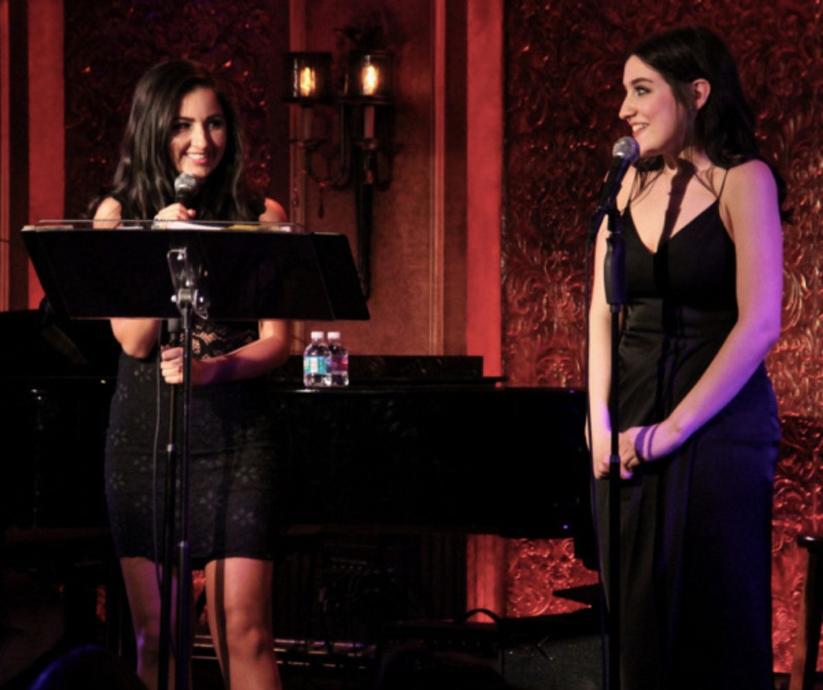 Producers Kimberly Jenna Simon and Abby DePhillips at 