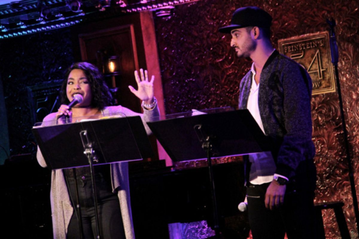 Kathryn Allison and Nathan Lucrezio at 