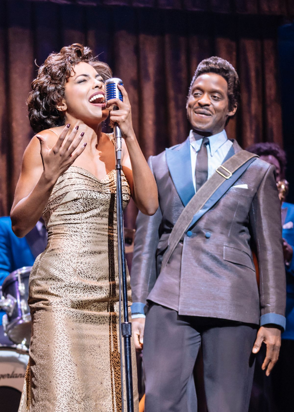 Adrienne Warren, Kobna Holdbrook-Smith at 