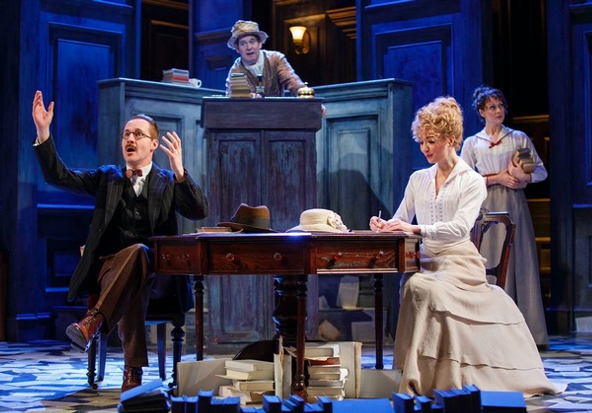 Peter McDonald, Tom Hollander, Scarlett Strallen, Sara Topham at 