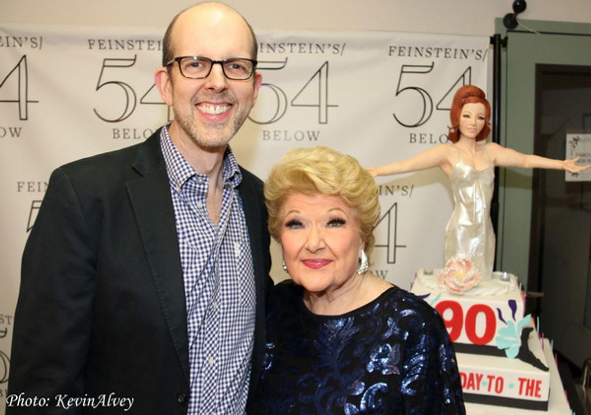 Jeff Blumenkrantz, Marilyn Maye at 