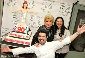 Marilyn Maye, Chef Ana Rijo, Chef Rodolfo Goncalves (Sweet Corner Bakeshop) @ BroadwayWorld Marilyn Maye, Chef Ana Rijo, Chef Rodolfo Goncalves (Sweet Corner Bakeshop) Photo
