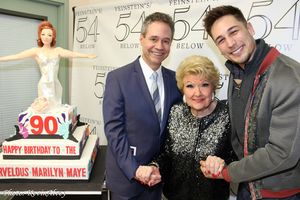Mark Sendroff, Marilyn Maye, Pascal Pastrana @ BroadwayWorld Mark Sendroff, Marilyn Maye, Pascal Pastrana Photo