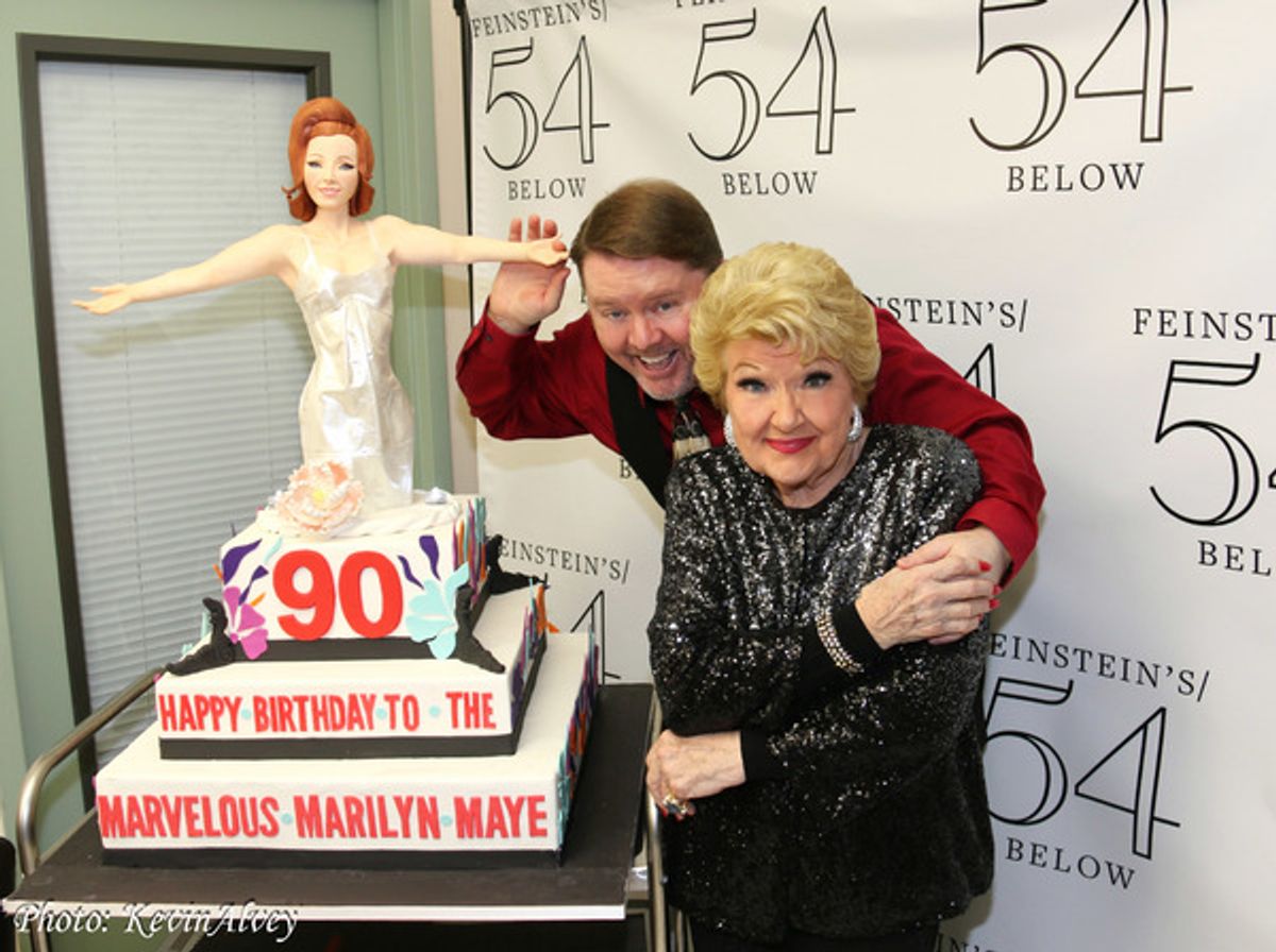 Kevin Alvey, Marilyn Maye at 