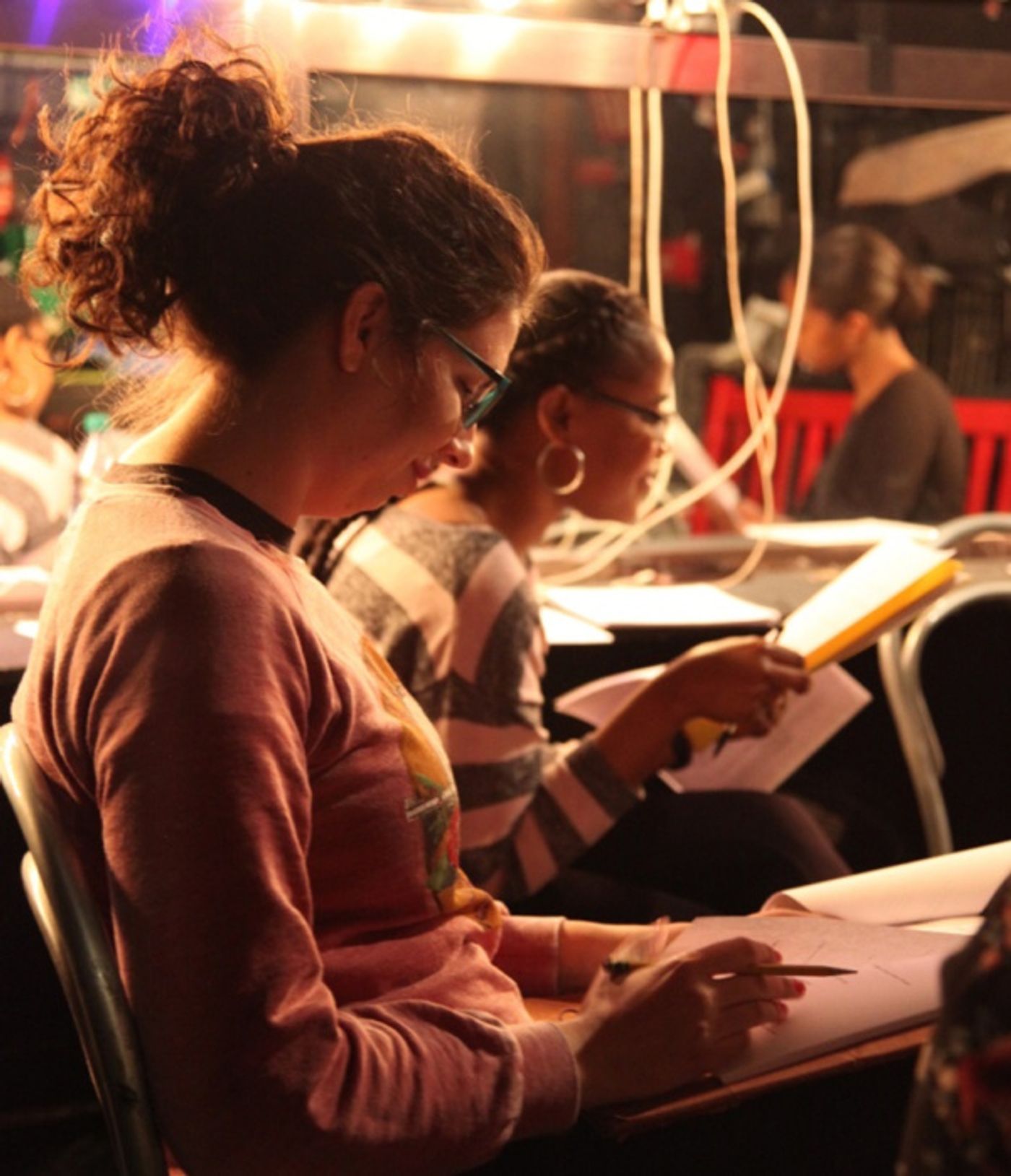 Photo Flash: In Rehearsal with Anya Pearson's MADE TO DANCE IN BURNING BUILDINGS Photo Flash: In Rehearsal with Anya Pearson's MADE TO DANCE IN BURNING BUILDINGS Image