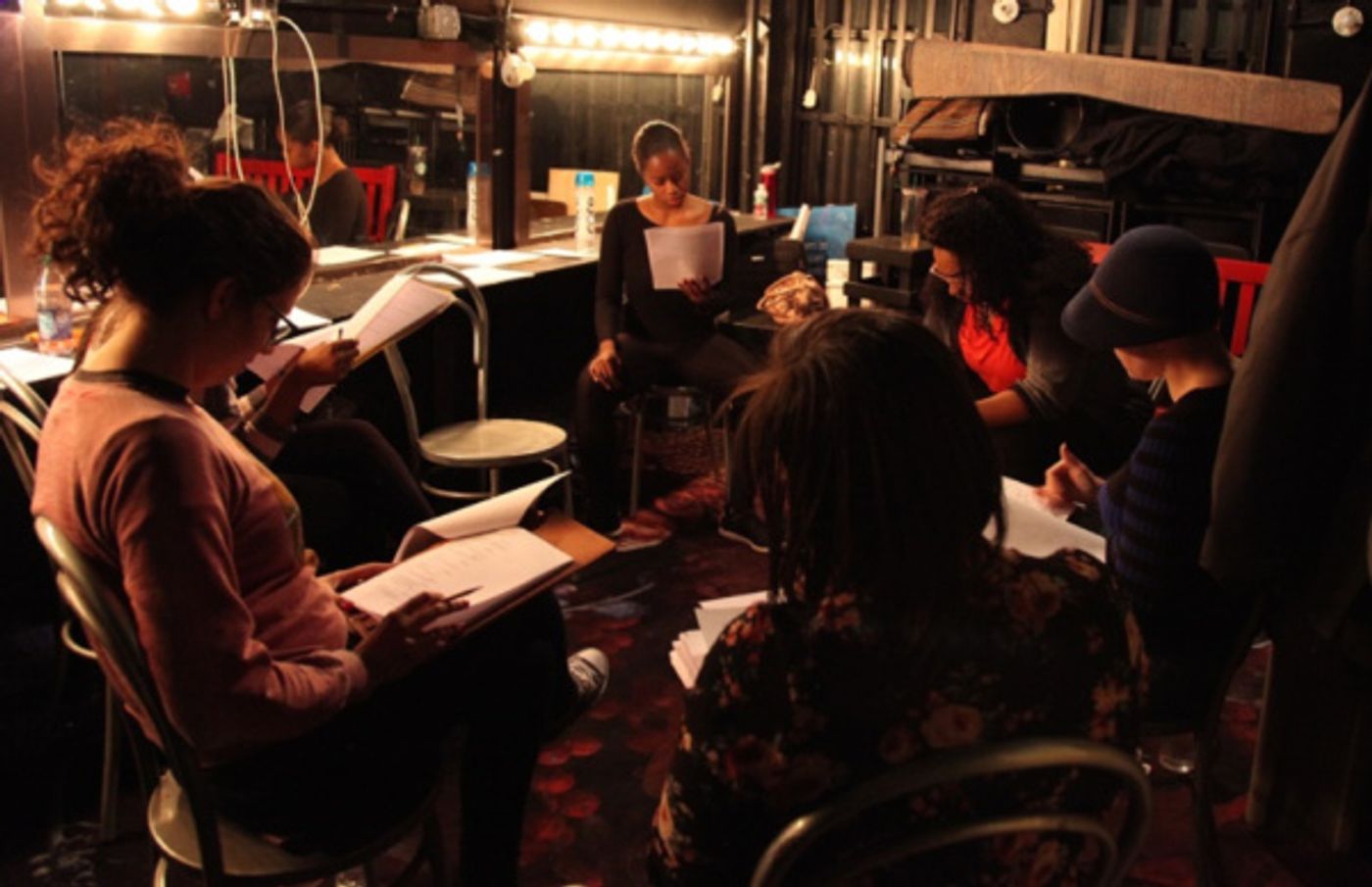 Photo Flash: In Rehearsal with Anya Pearson's MADE TO DANCE IN BURNING BUILDINGS Photo Flash: In Rehearsal with Anya Pearson's MADE TO DANCE IN BURNING BUILDINGS Image