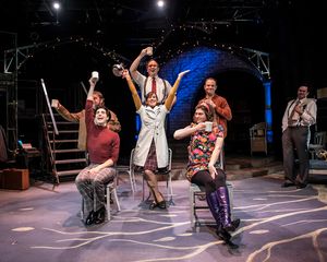 Sasha Olinick, Tiziano D'Affuso, Ryan Manning, Caroline Wolfson, Aaron Bliden and Farrell Parker, and Jamie Smithson @ BroadwayWorld Sasha Olinick, Tiziano D'Affuso, Ryan Manning, Caroline Wolfson, Aaron Bliden and Far Photo