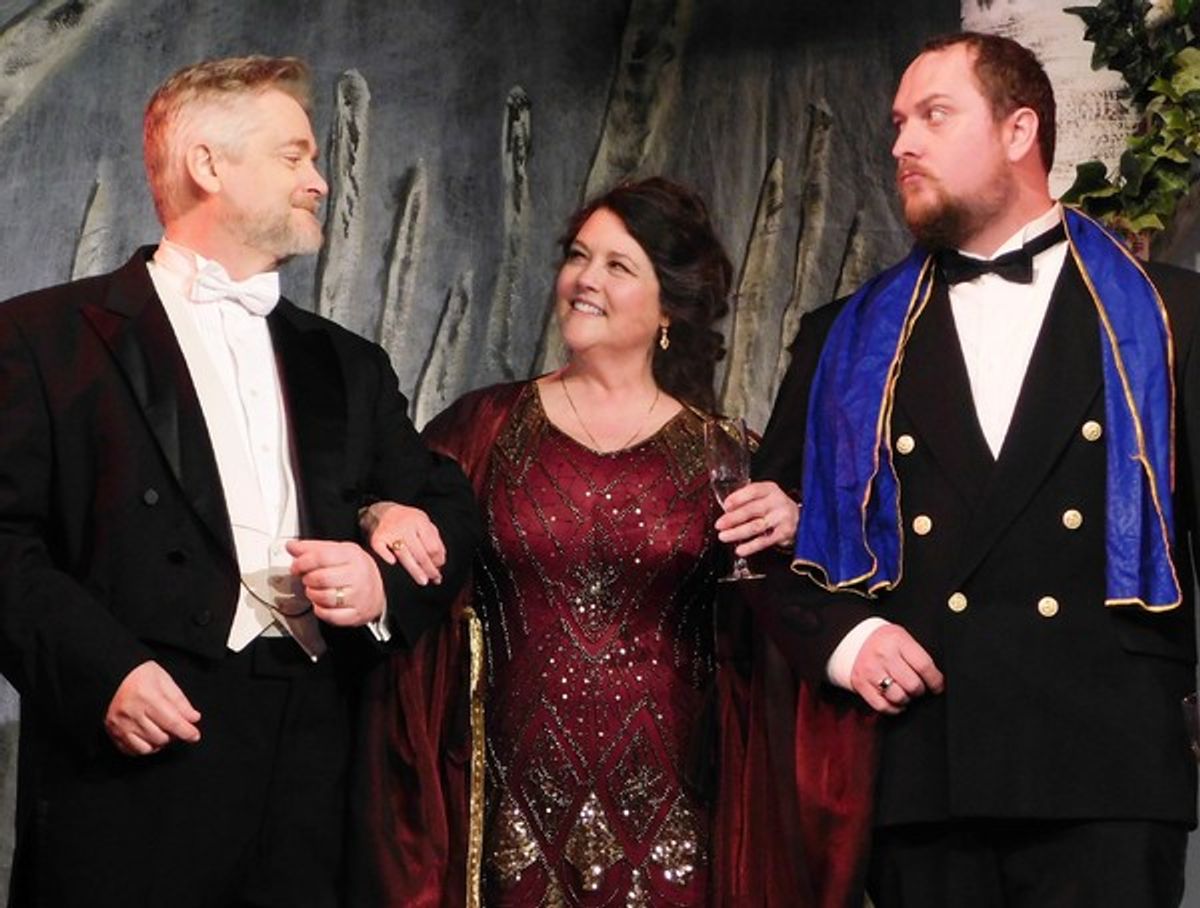 George Hartpence, Carol Thompson, Nicholas Pecht at 