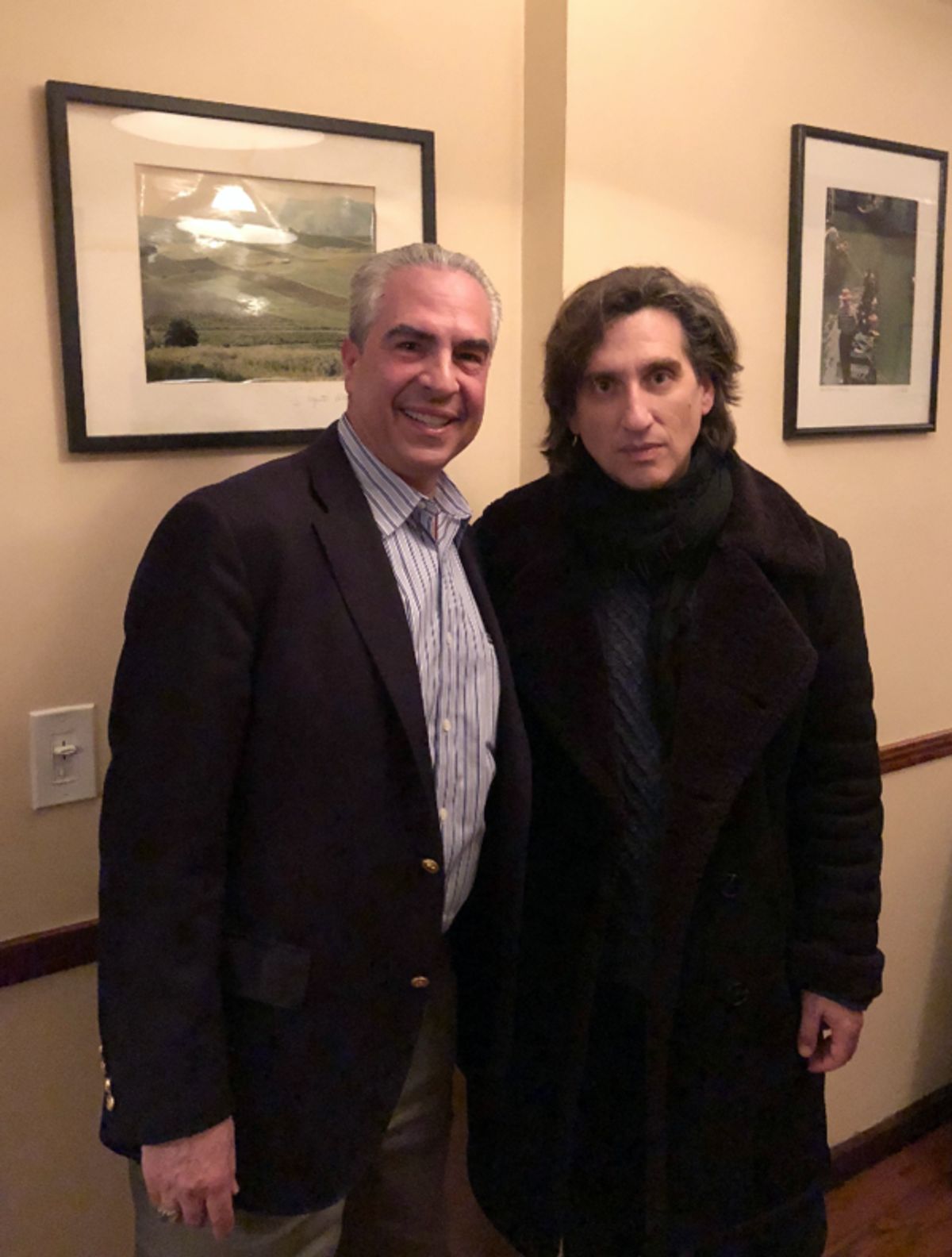 Paul Lisnek and Hershey Felder at 