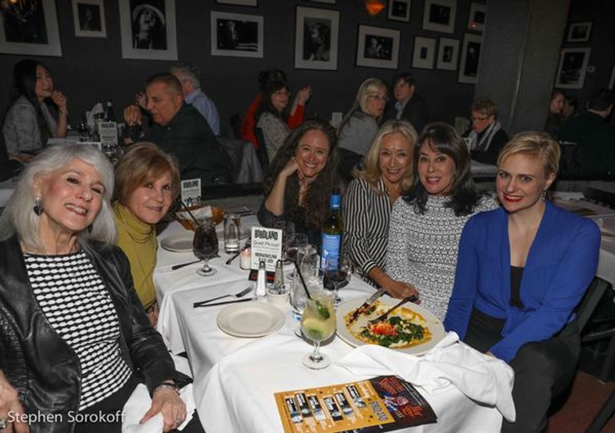 Jamie deRoy, Riki Kane Larimer, Caroline Sorokoff, Eda Sorokoff, Catherine Adler, Haley Swindal at 