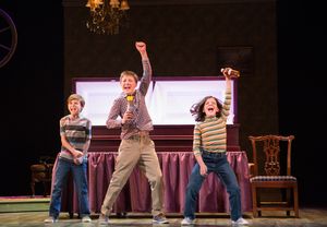 Liam MacDonald, Jasper Lincoln and Hannah Levinson Photo