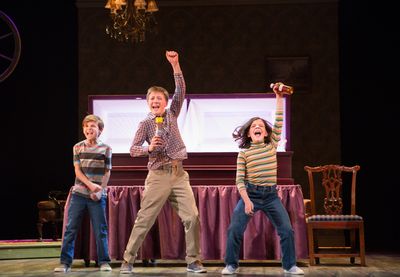 Liam MacDonald, Jasper Lincoln and Hannah Levinson Photo