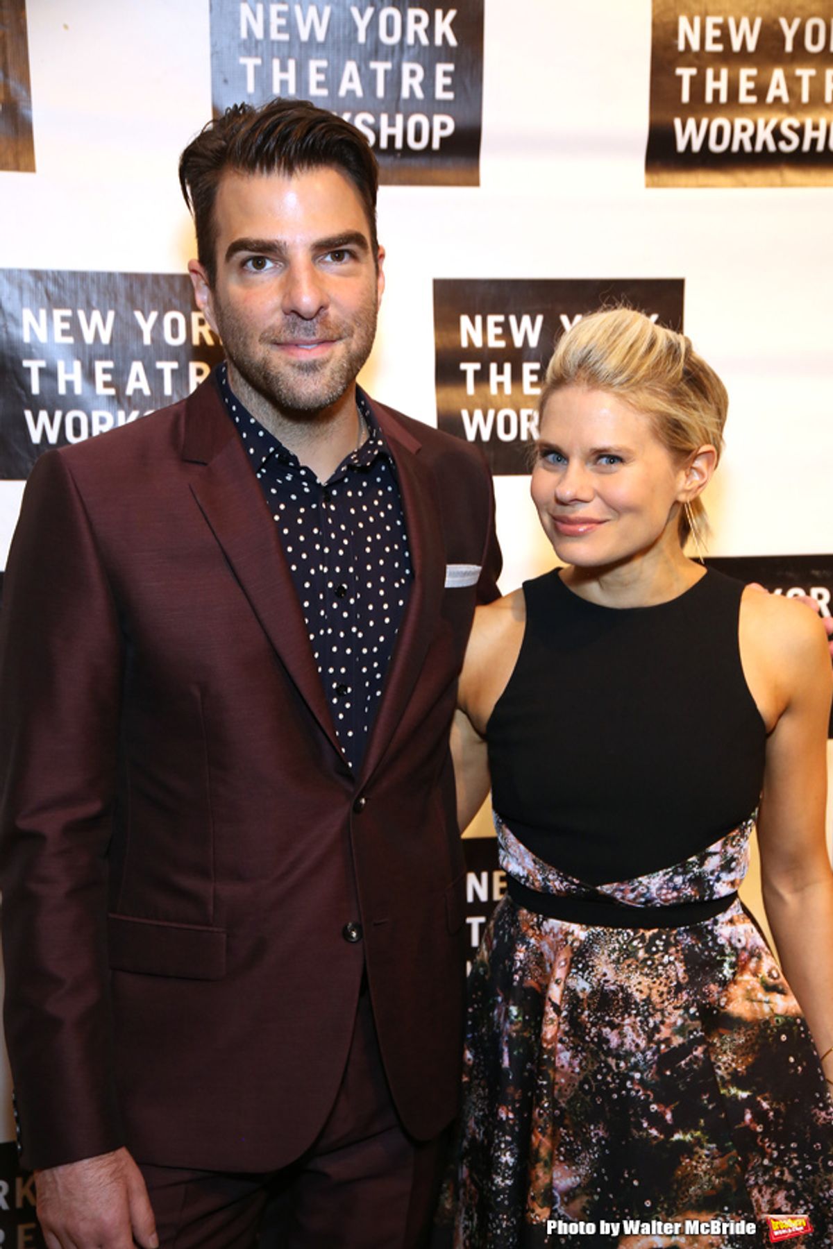 Zachary Quinto and Celia Keenan-Bolger at 