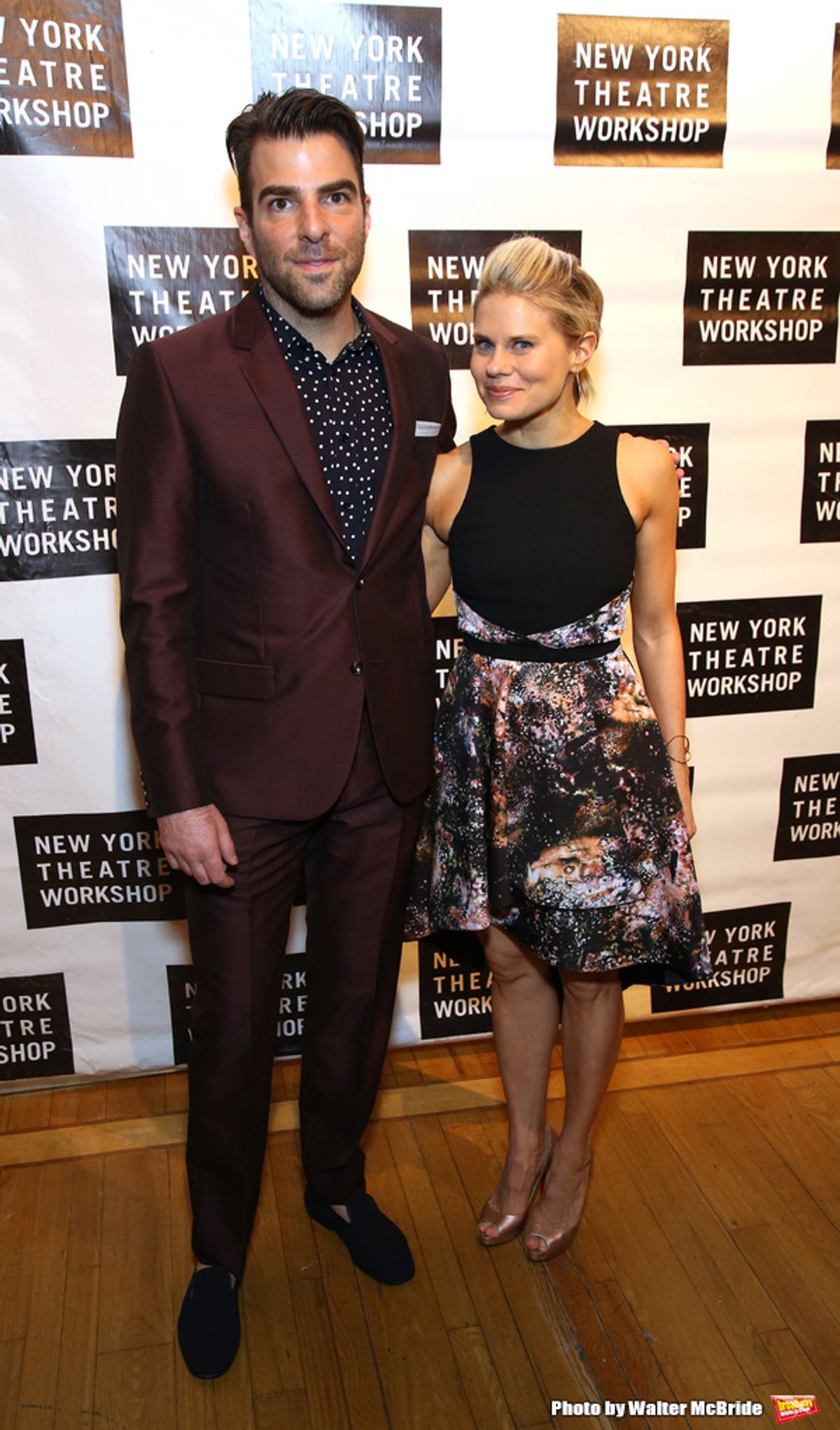 Zachary Quinto and Celia Keenan-Bolger  at 