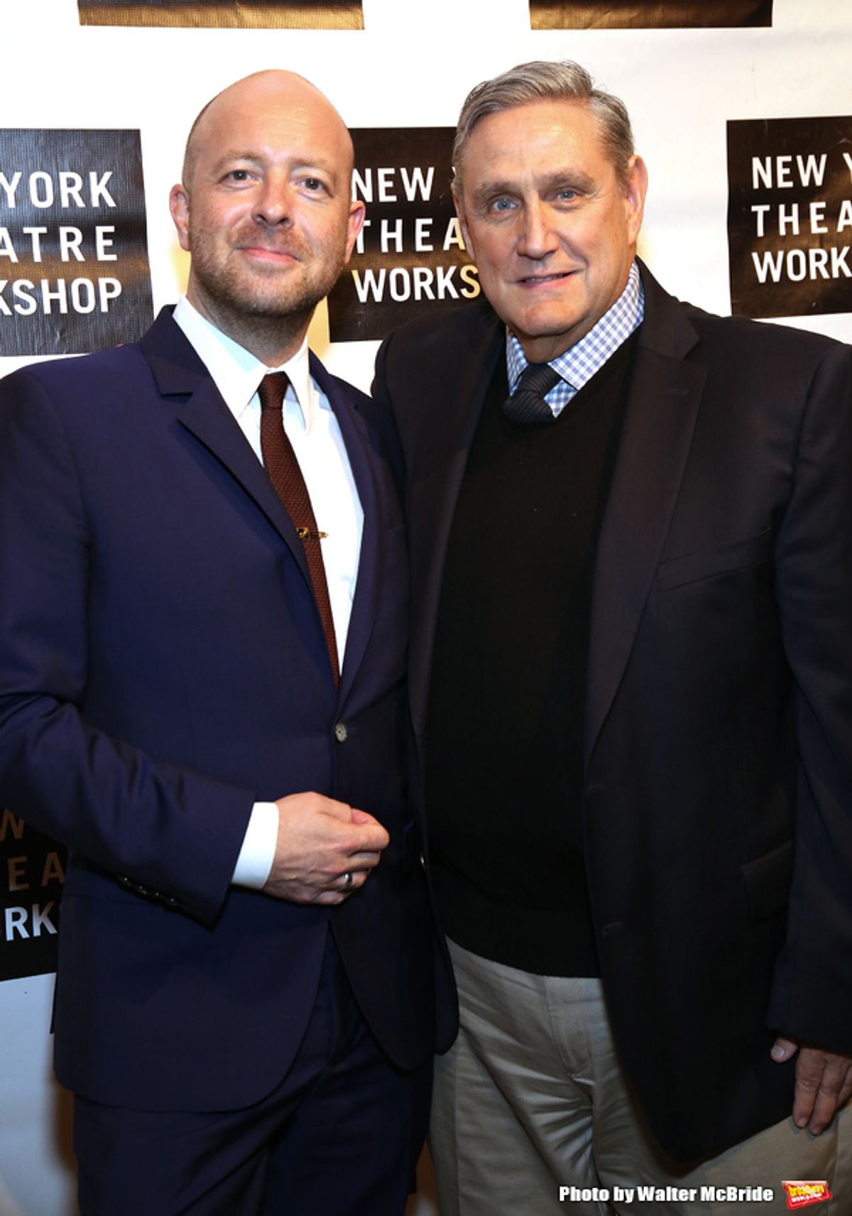 John Tiffany and Jim Nicola  at 