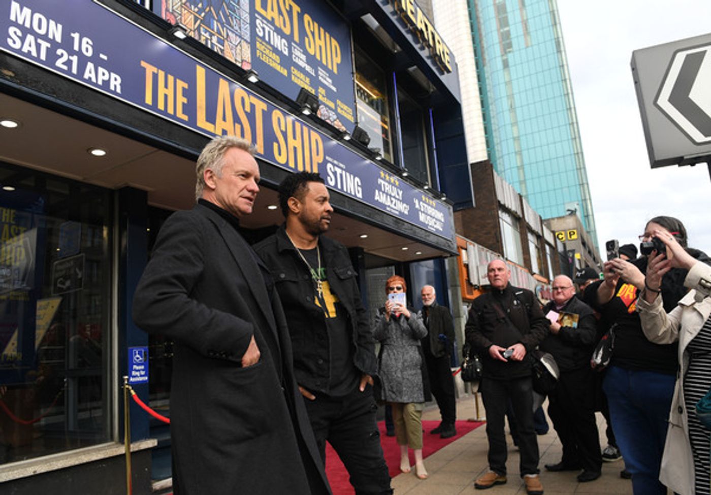 Photo Flash: Sting Attends the Press Night For THE LAST SHIP's UK and Ireland Tour  Image