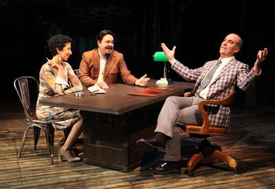 Sarah Nina Hayon, Chuck Lacson, Lawrence Radecker Photo