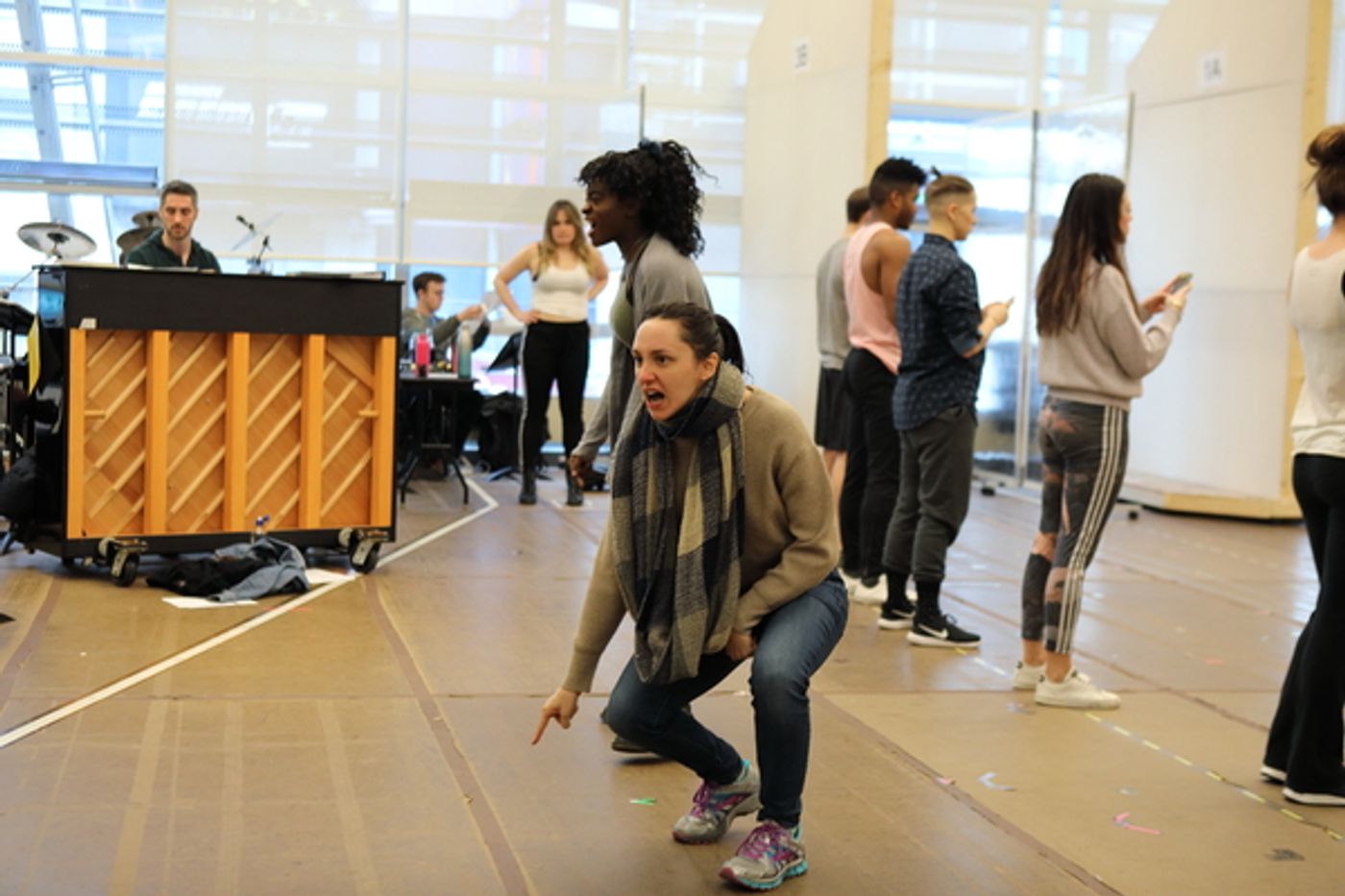Photo Flash: You Oughta Know... Rehearsals Have Begun for  JAGGED LITTLE PILL at the A.R.T.!  Image