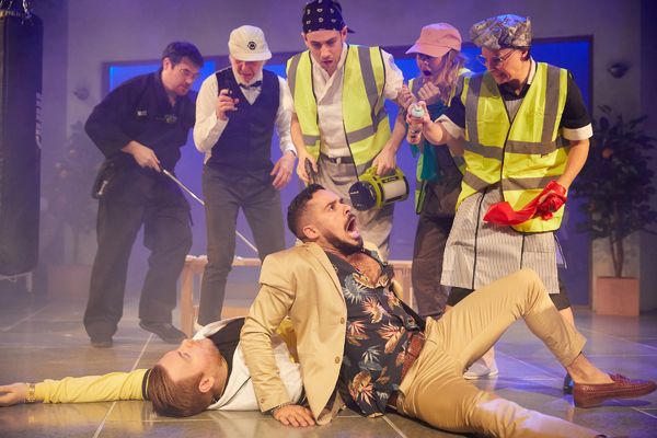 John Hopkins (Benedick) & Mel Giedroyc (Beatrice) Photo